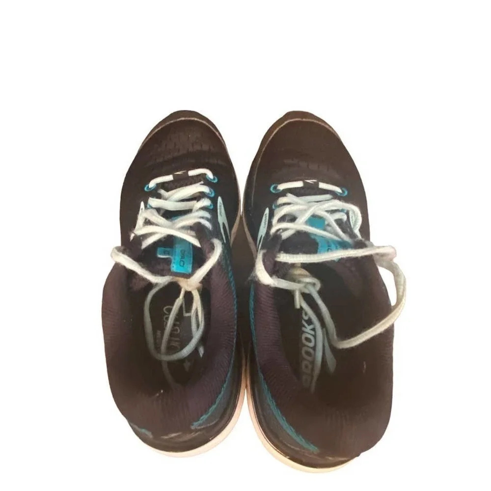 Brooks DYAD Sneakers Womens Running Walking Shoes Size US 7.5 Blue Black Lace Up - Picture 6 of 11